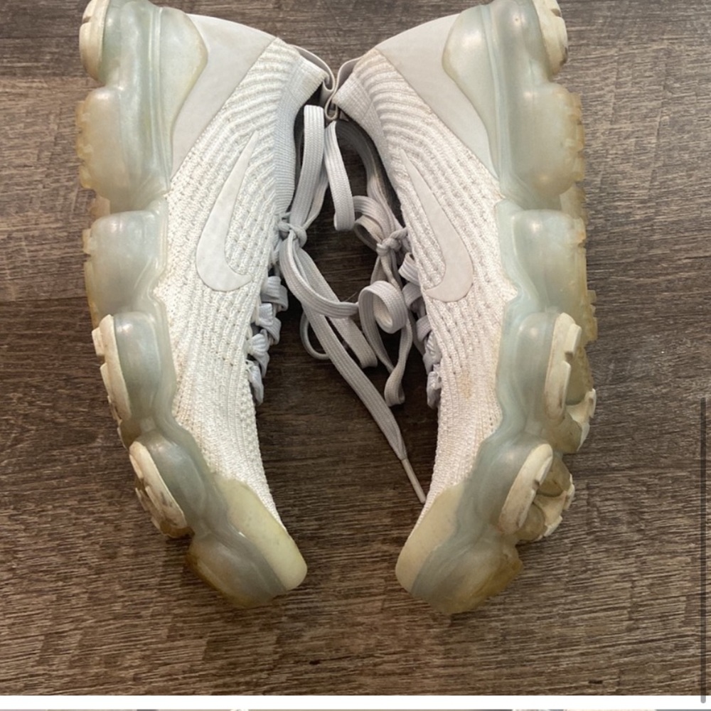 NIKE VAPOR MAX AIR ATHLETIC WORK OUT SNEAKERS SHOES WHITE SPORT SHOE RUNNING - Picture 5 of 7